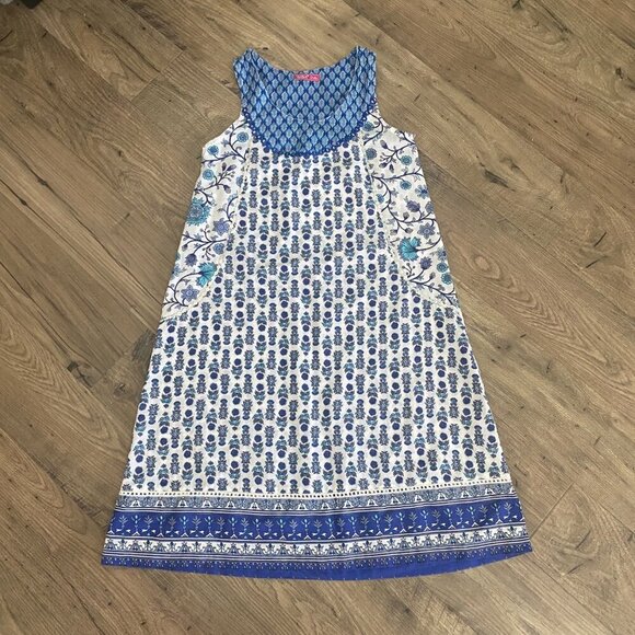 Biba Girls Sleeveless Indian Dress Size 6/7 - Picture 2 of 9